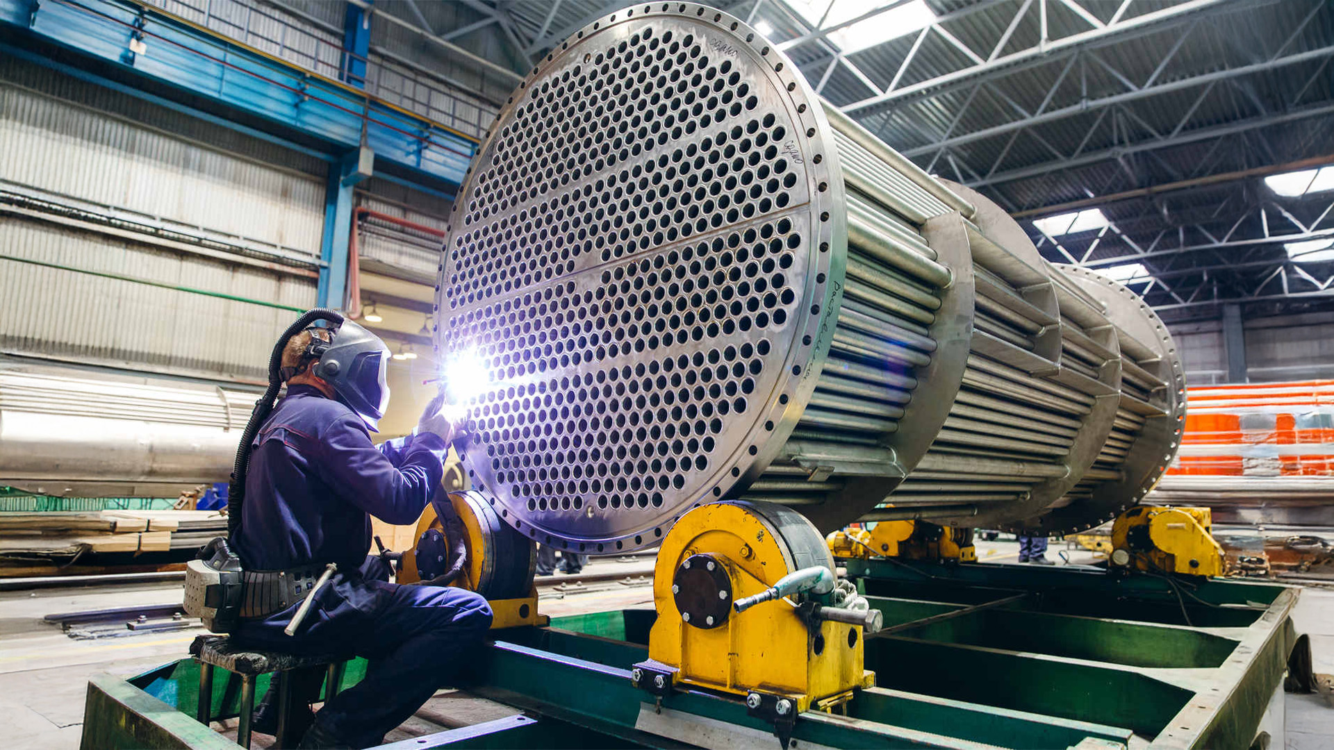 Industrial Heat Exchanger Servicing & Refurbishment.
